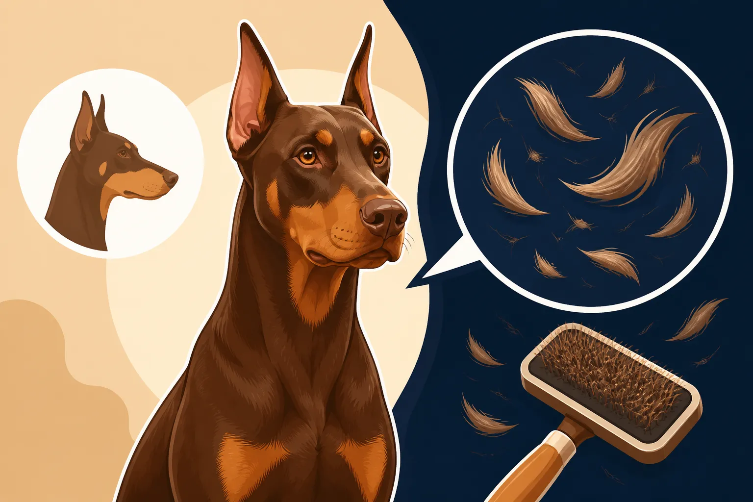 Whether Fawn Dobermans Lose Coat Too