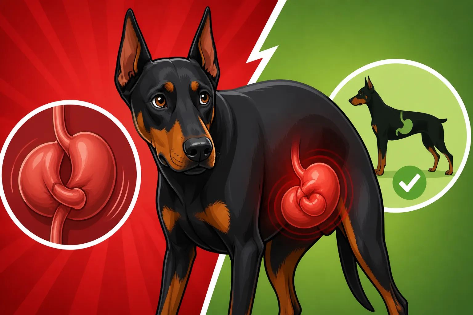 Recognizing a Doberman Stomach Twist in Time