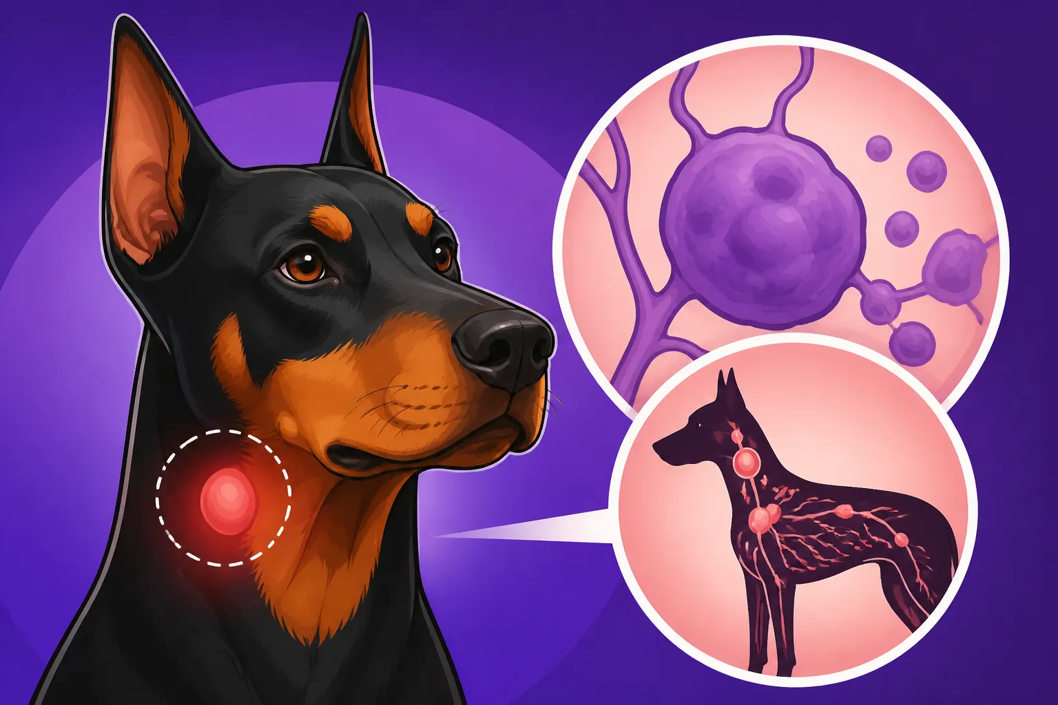 Swollen Nodes That Turn Out to Be Doberman Lymphoma