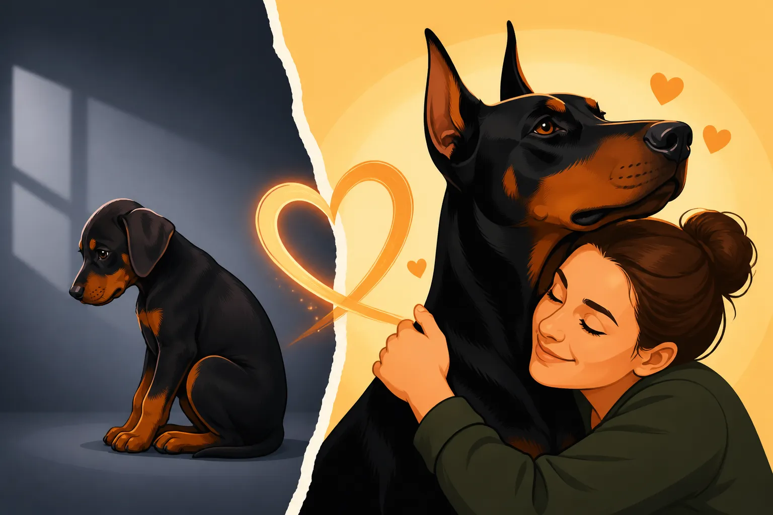 The Silent Years Before a Doberman's Heart Shows