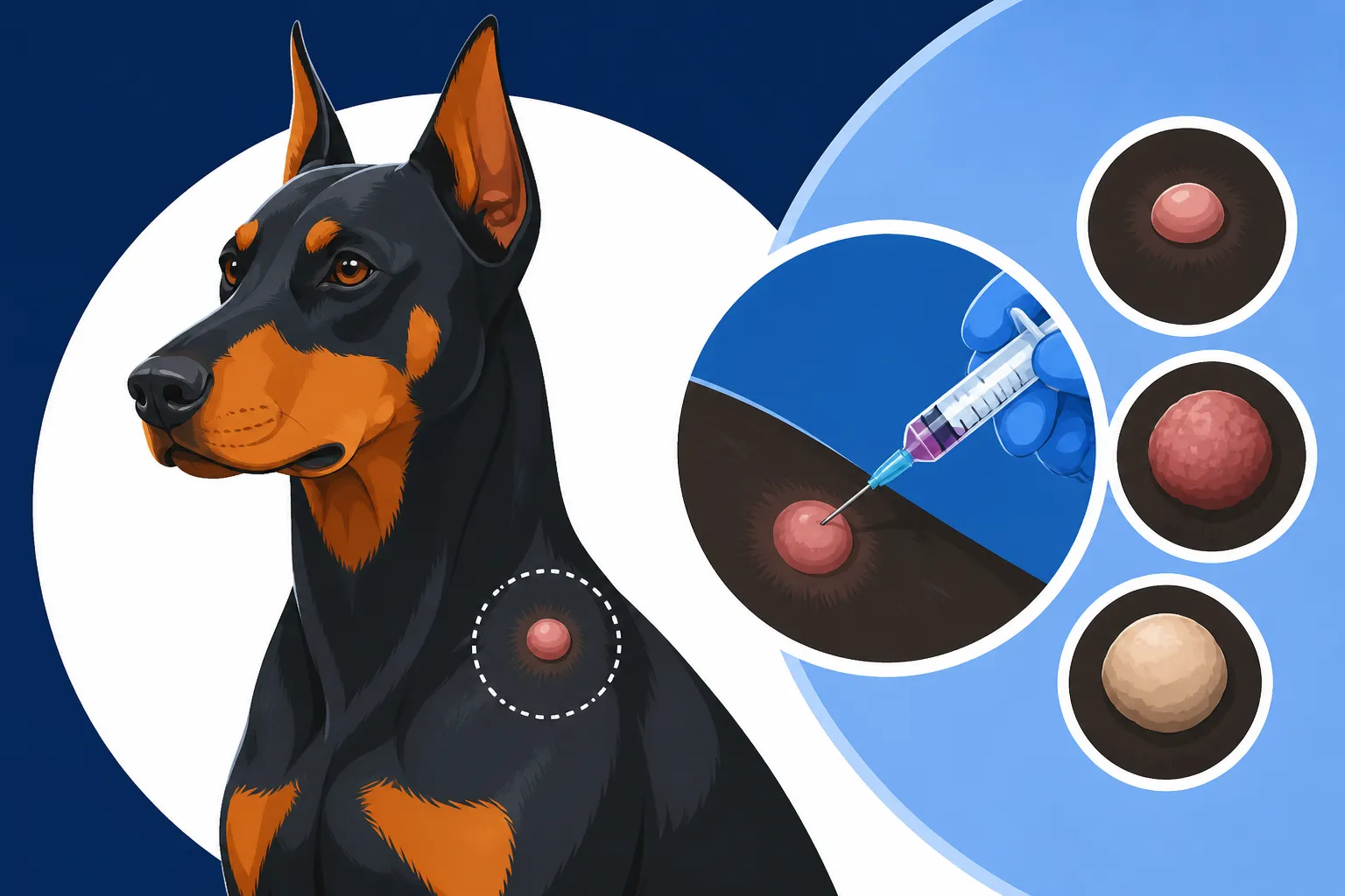 Skin Lumps Worth Aspirating on a Doberman