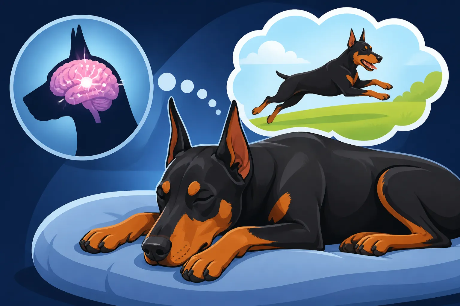 Narcolepsy in a Doberman