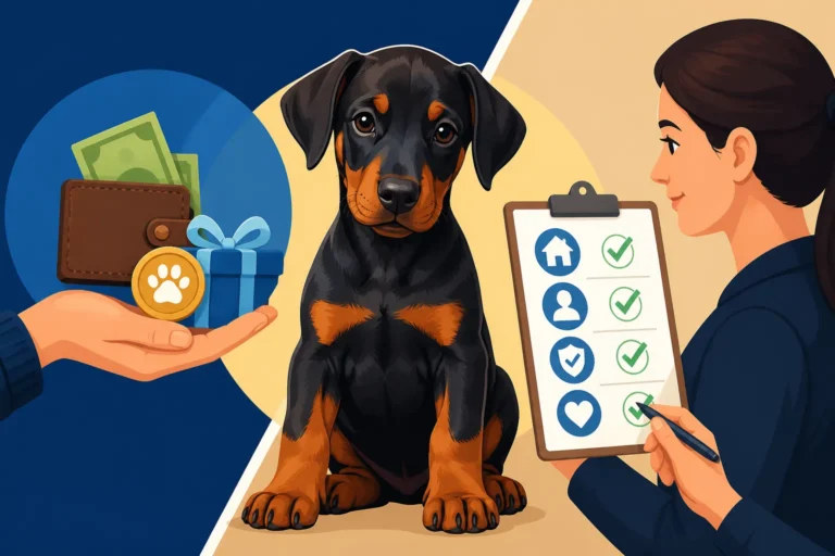What Breeders Ask for a Doberman Puppy
