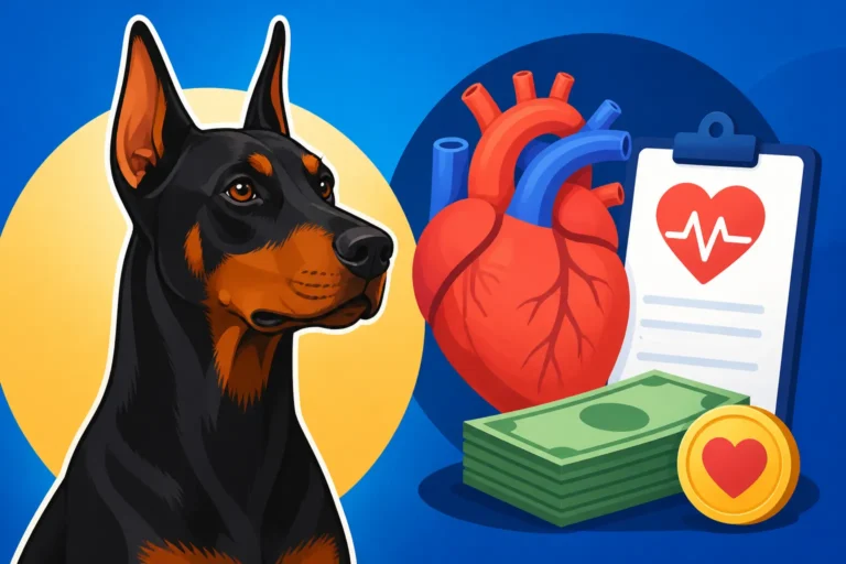 The Yearly Heart Bill for a Doberman