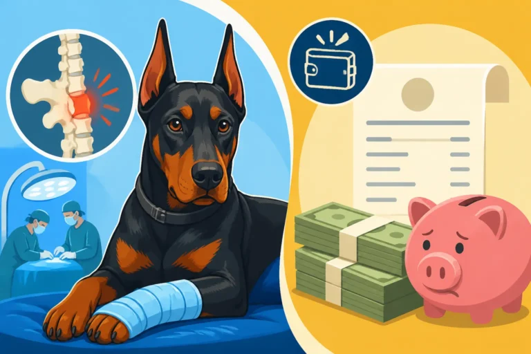 Doberman Wobbler Surgery and the Bills That Follow