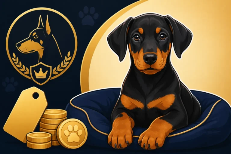 Doberman Puppy Prices From a Titled Breeder