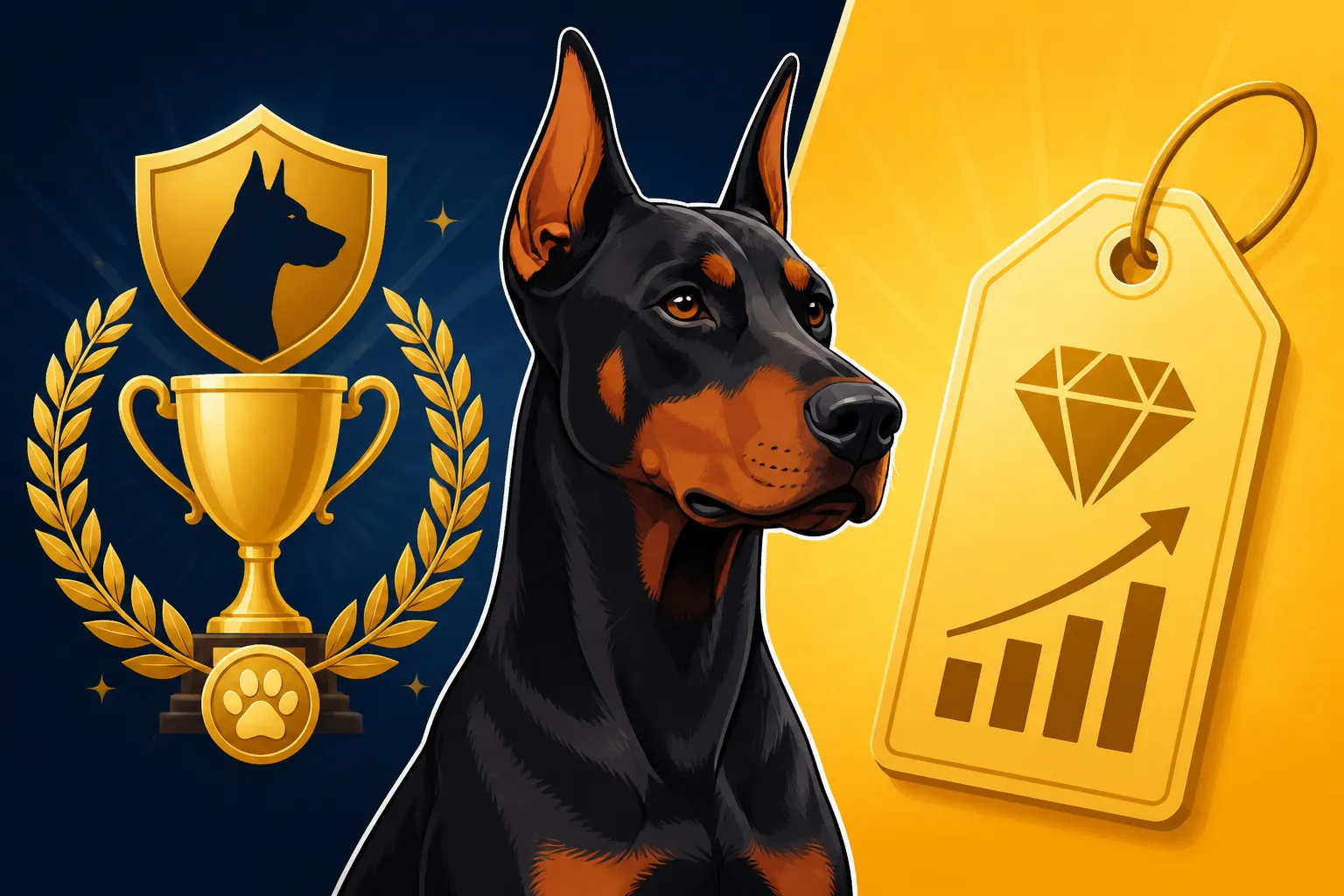 Whether a Doberman From Champion Lines Is Priced Up