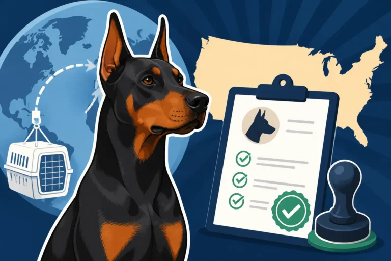 Registering an Imported Doberman in America