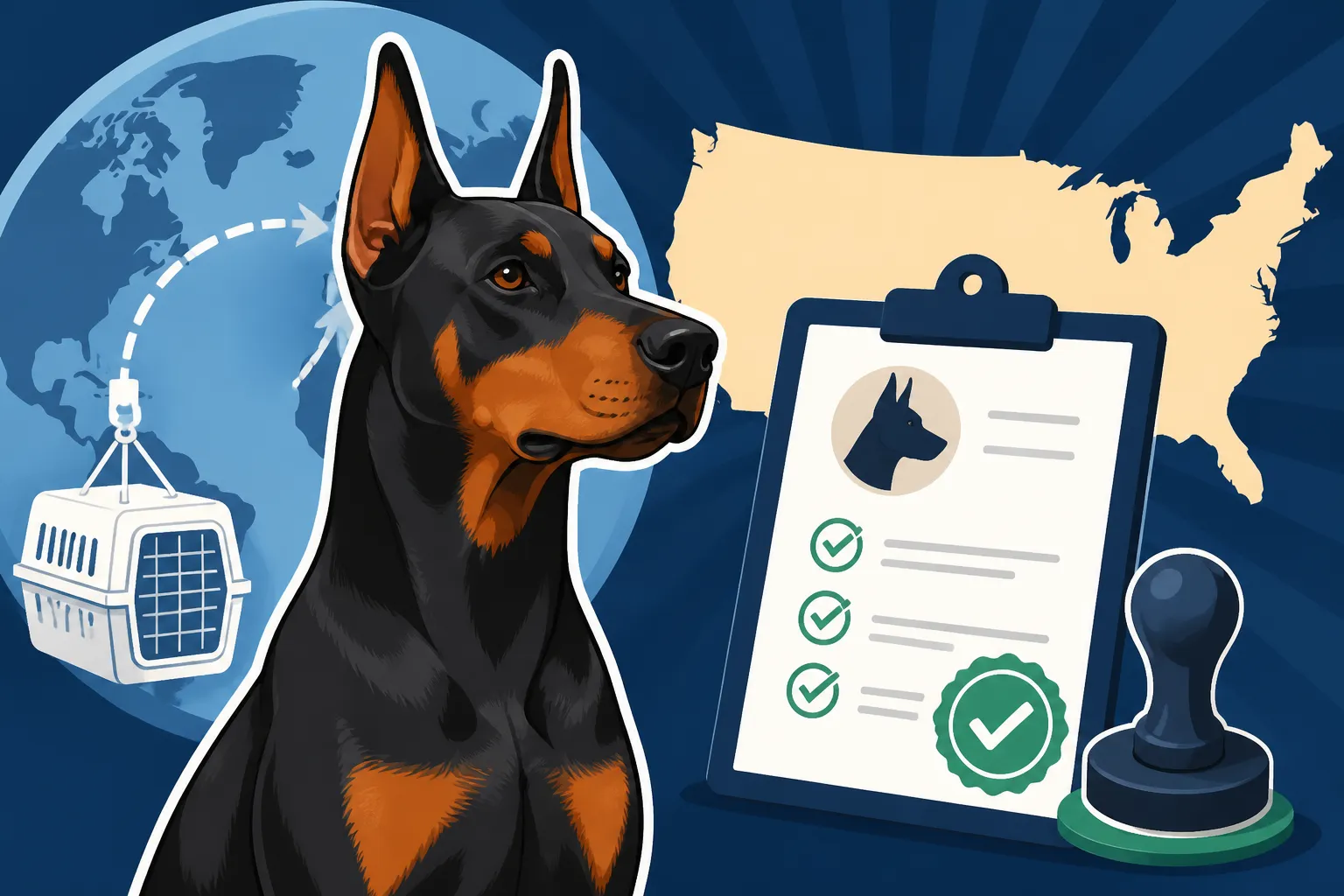 Registering an Imported Doberman in America