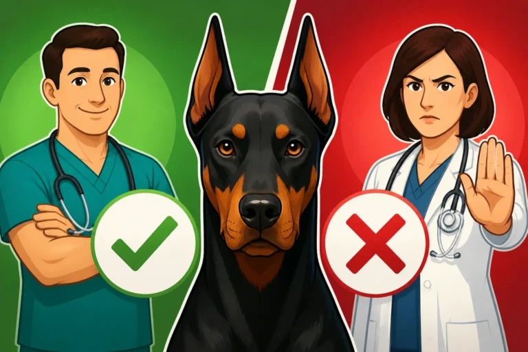 Vets Who Will and Will Not Crop a Doberman