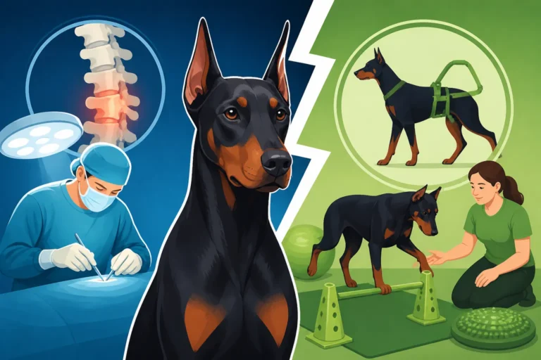 Surgery Against Management for Doberman Wobblers