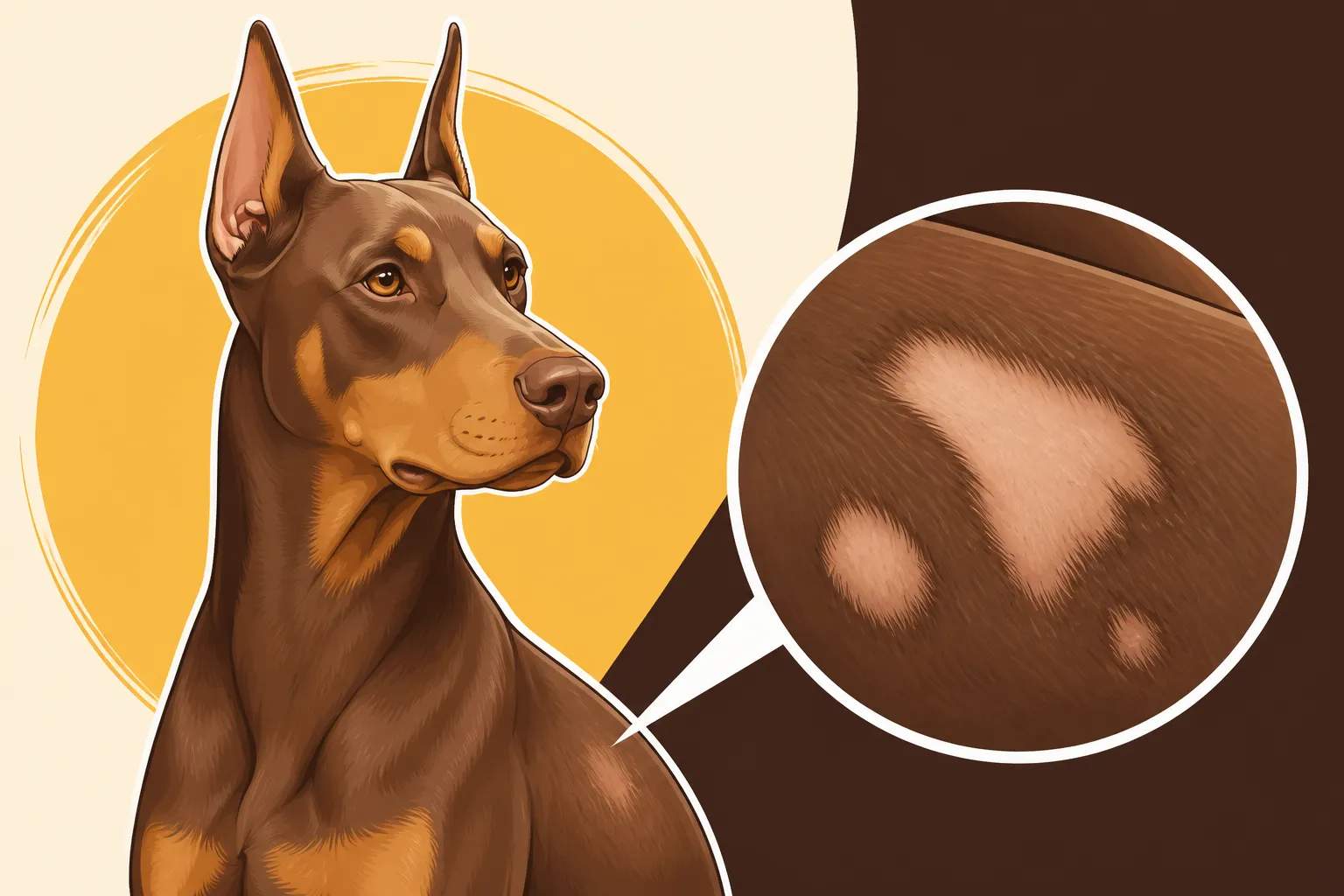 How Common Coat Loss Is in Fawn Dobermans
