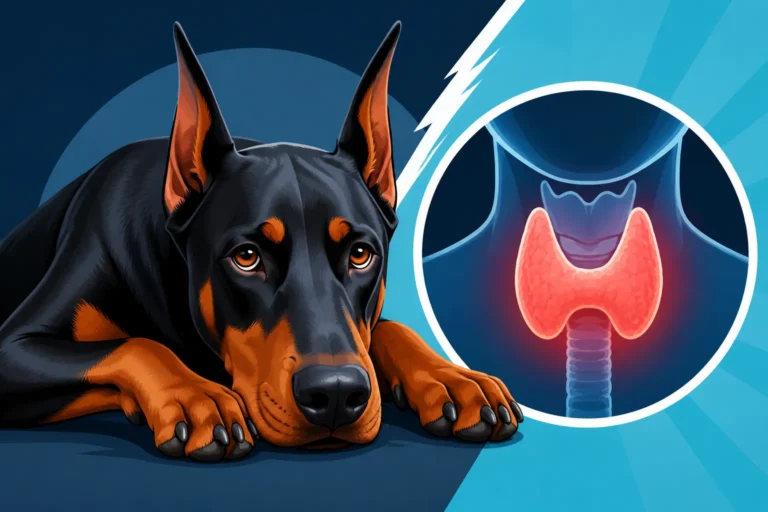 The Thyroid Numbers That Slow a Doberman Down