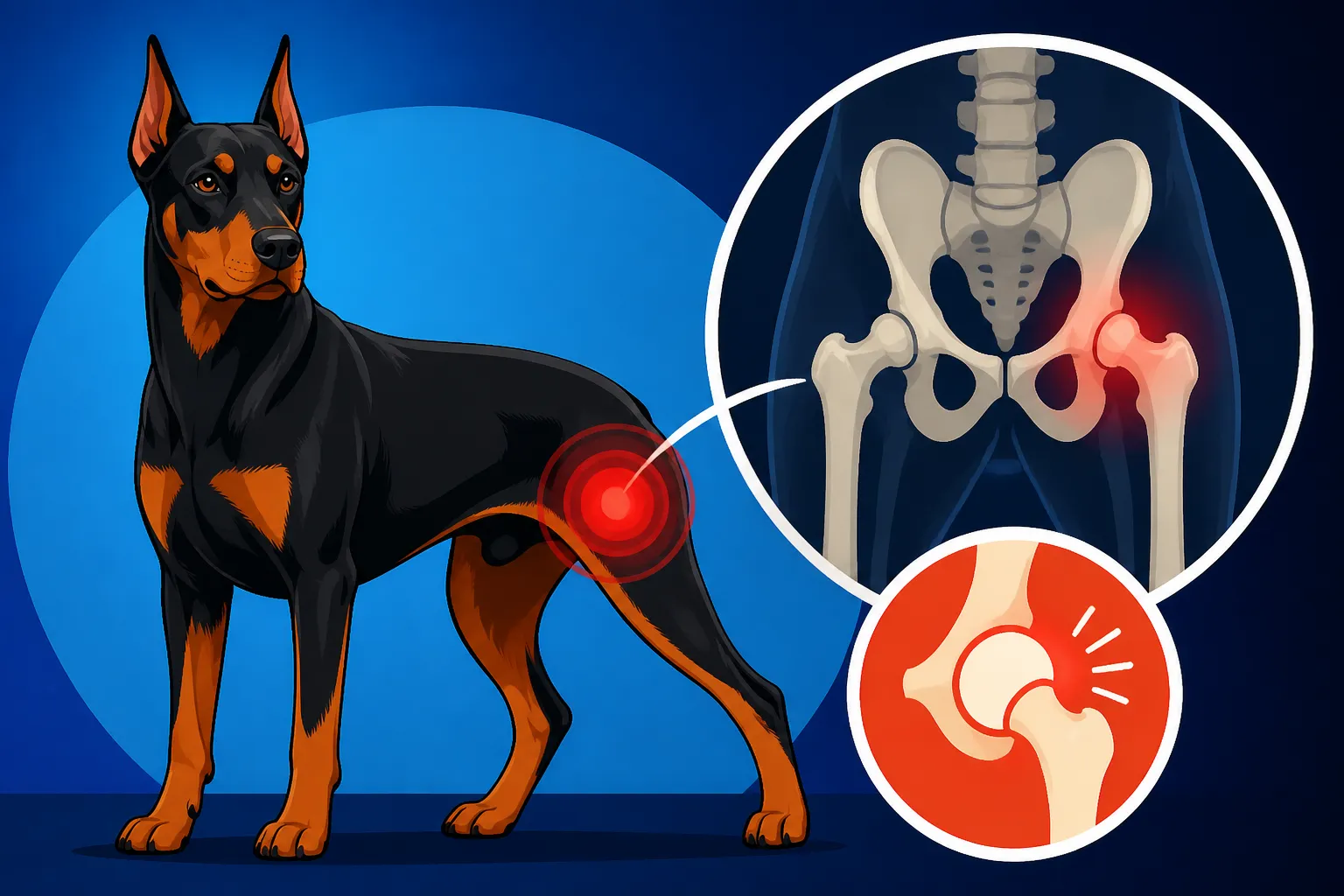 Doberman Hip Dysplasia