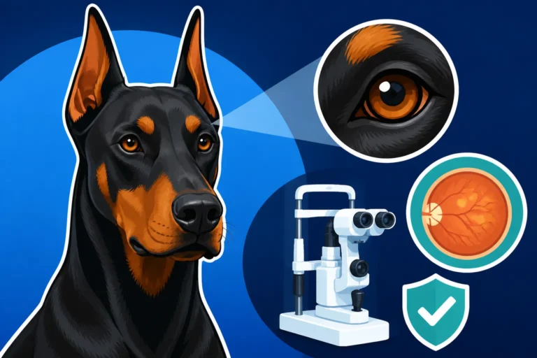 Doberman Eye Testing and PRA