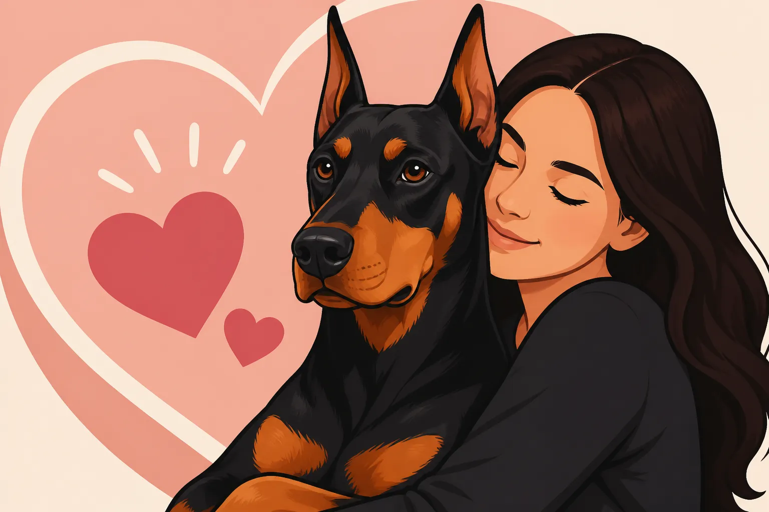 Whether the Heart Takes Most Dobermans