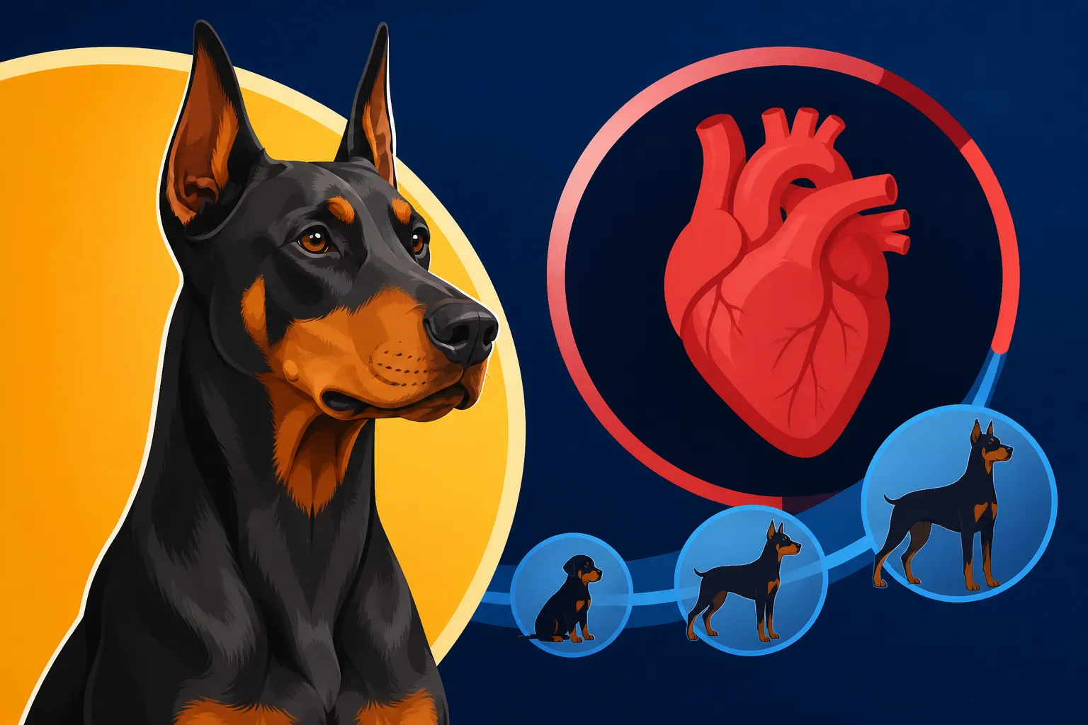 The Age Doberman Heart Disease Usually Starts