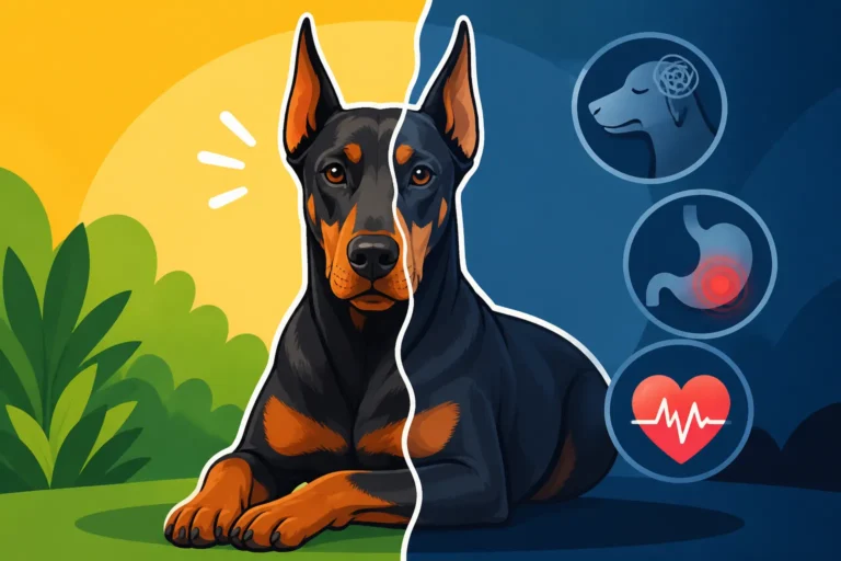 Why a Doberman Can Look Fine and Be Ill