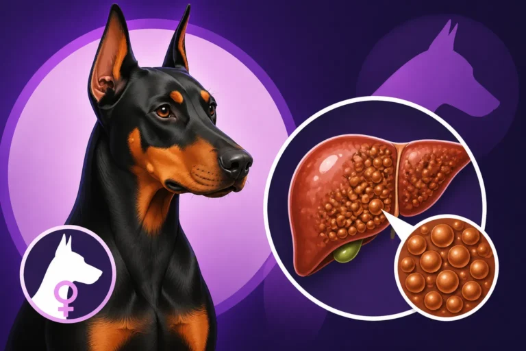 Copper Liver Disease in Doberman Females