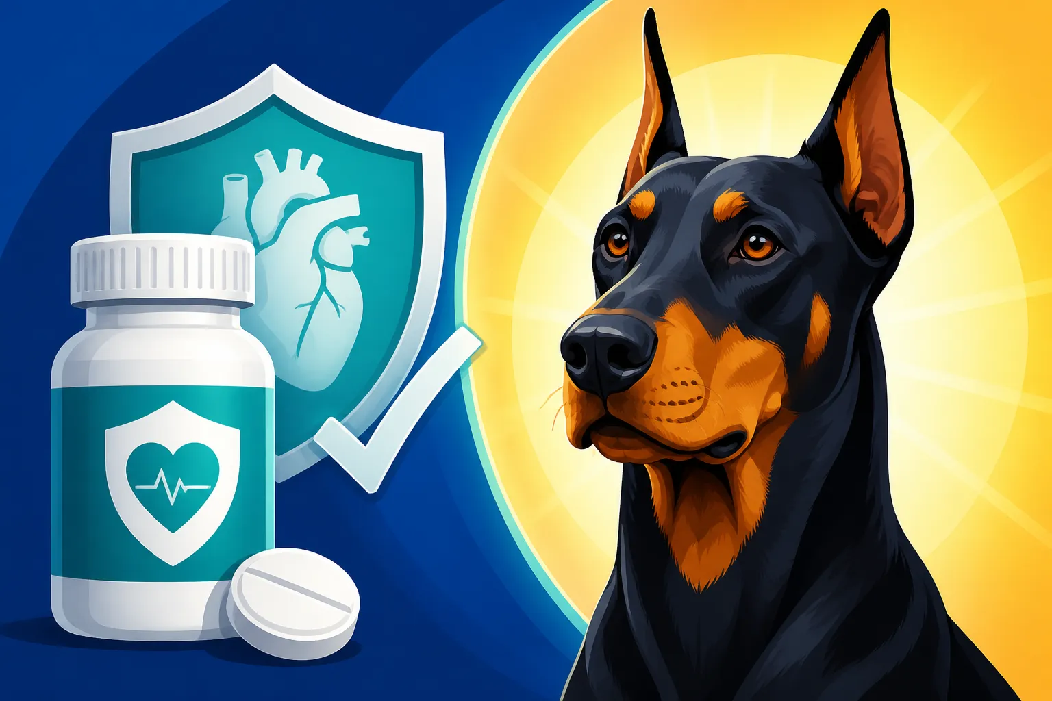 Pimobendan Before a Doberman Shows Signs