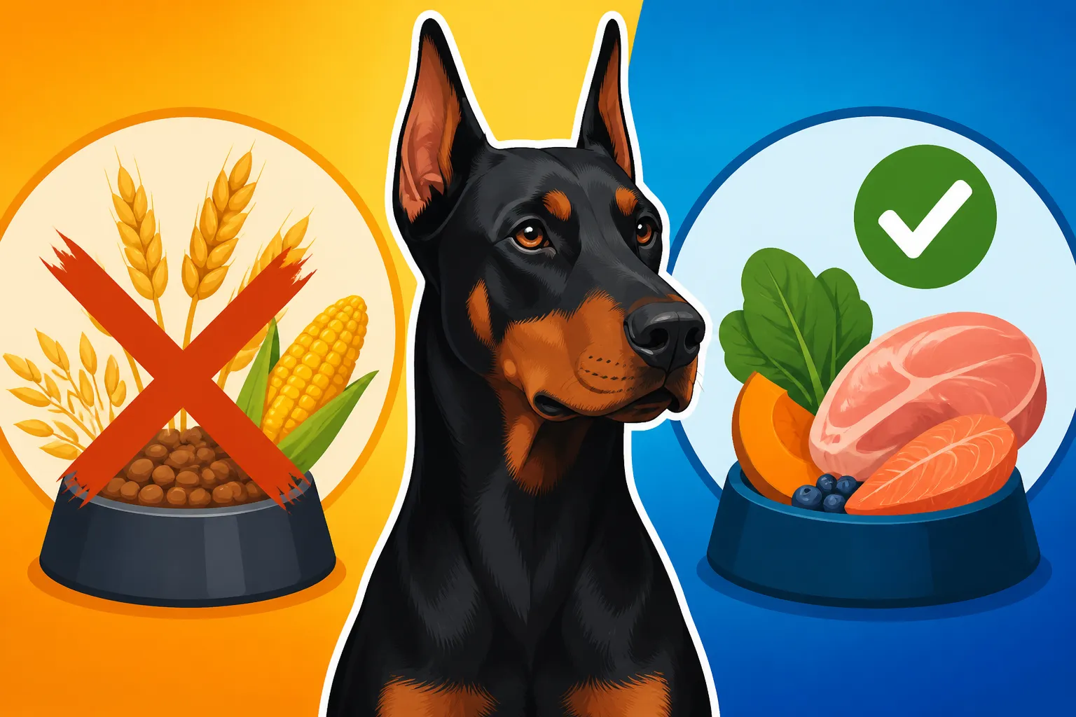 Whether Grain-Free Food Adds to Doberman DCM