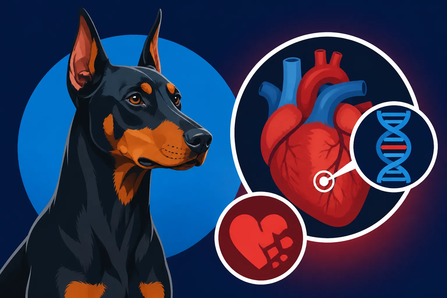 What the Doberman DCM1 Deletion Does