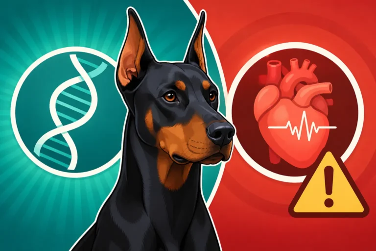 How Likely a DCM1 Positive Doberman Is to Fall Ill
