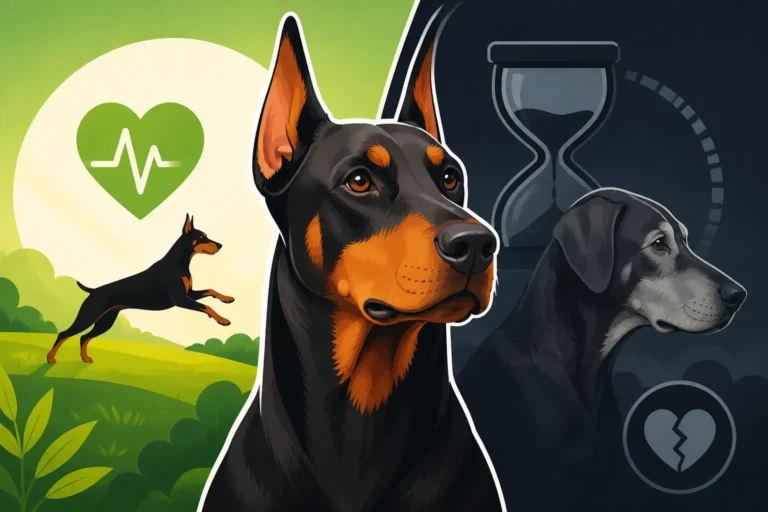 Doberman Lifespan and Why It Is Short