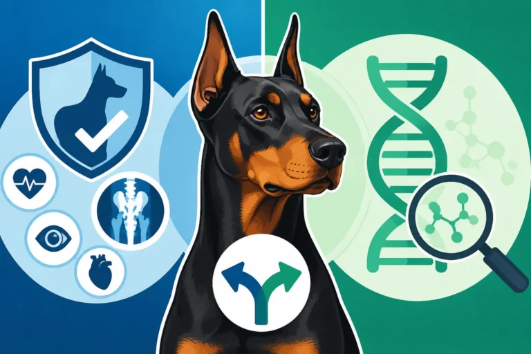 Whether a Doberman DNA Panel Replaces Screening