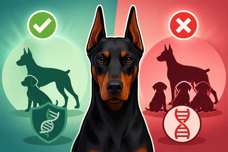 Whether a Carrier Doberman Should Be Bred