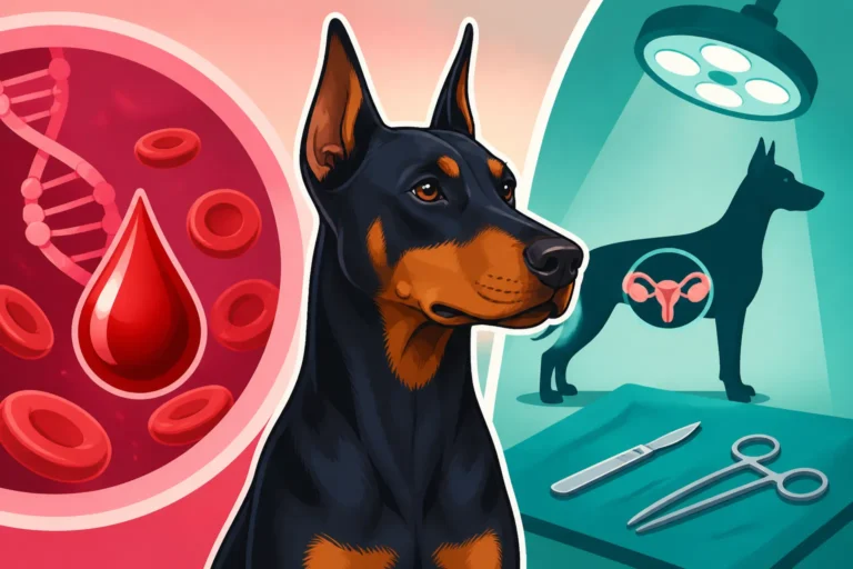 Spaying a Doberman That Carries the Bleeding Gene