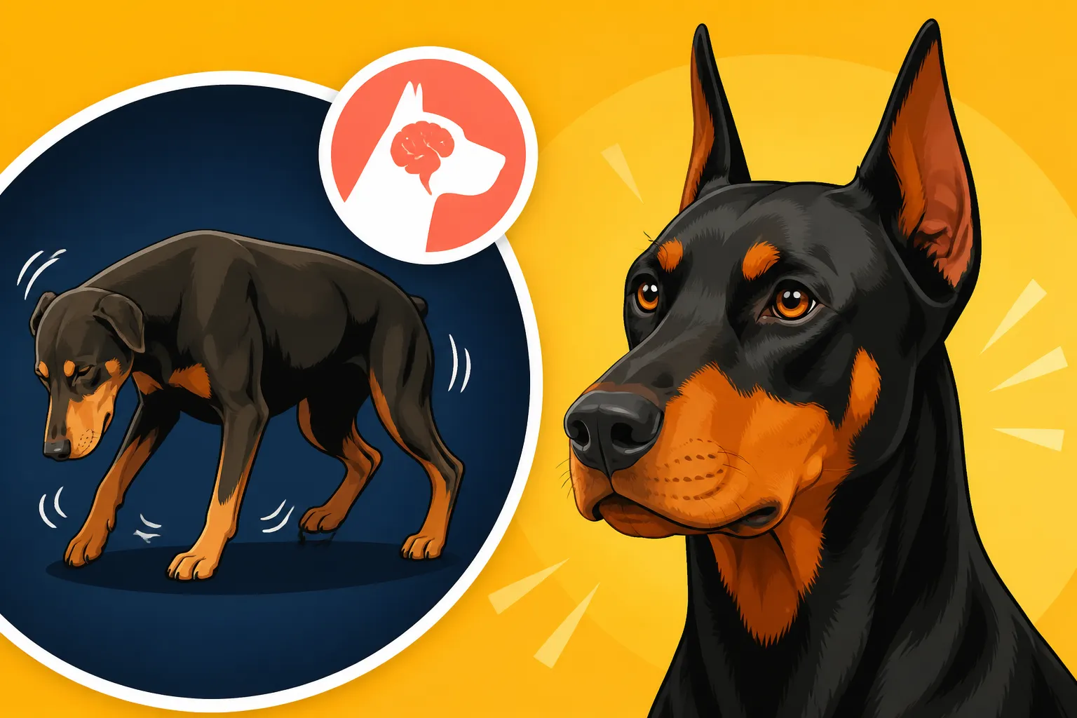 The Age Doberman Wobbler Signs Appear