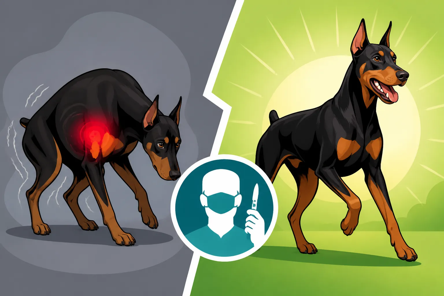 Whether Doberman Wobbler Surgery Works