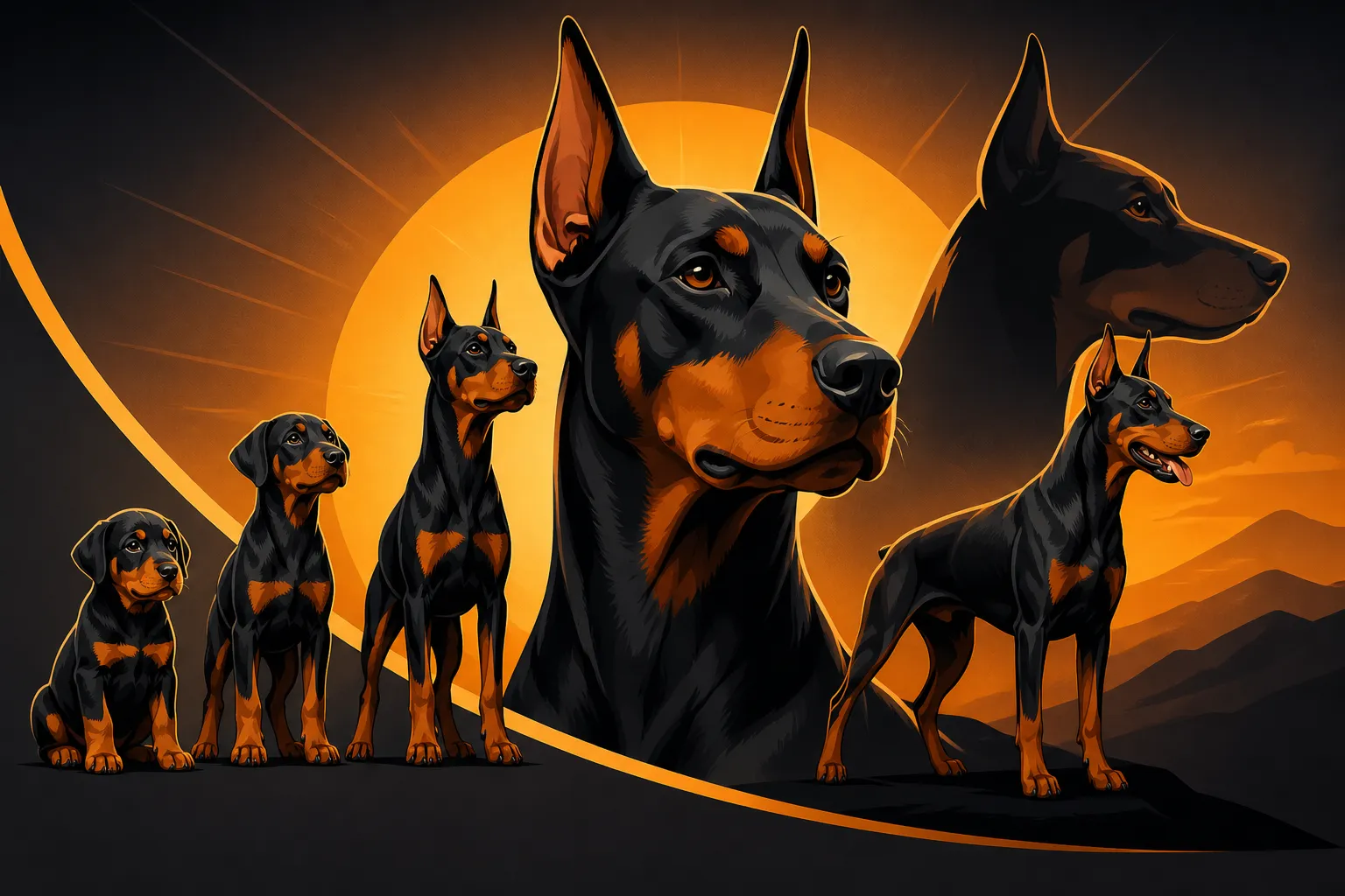 The Doberman Years When Everything Shows Up