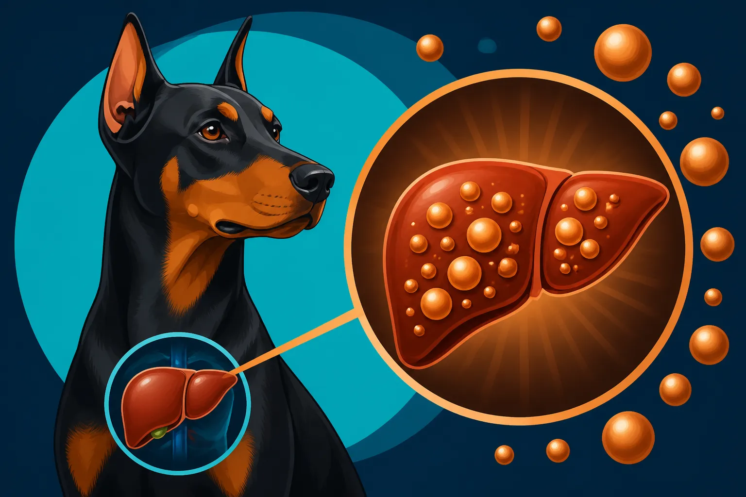 Why Doberman Livers Store Copper