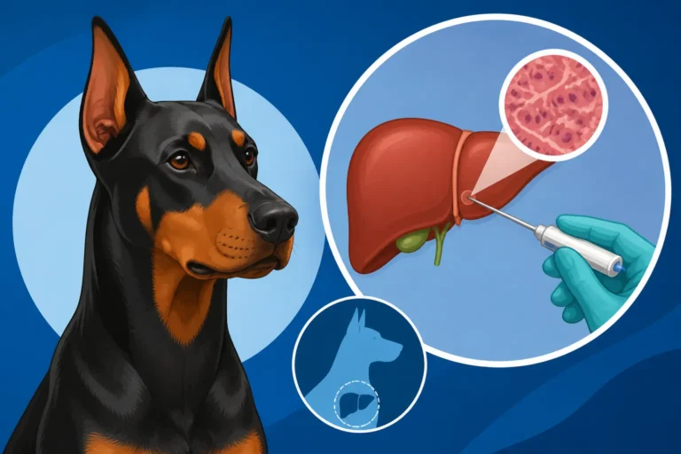 Liver Biopsy in a Doberman