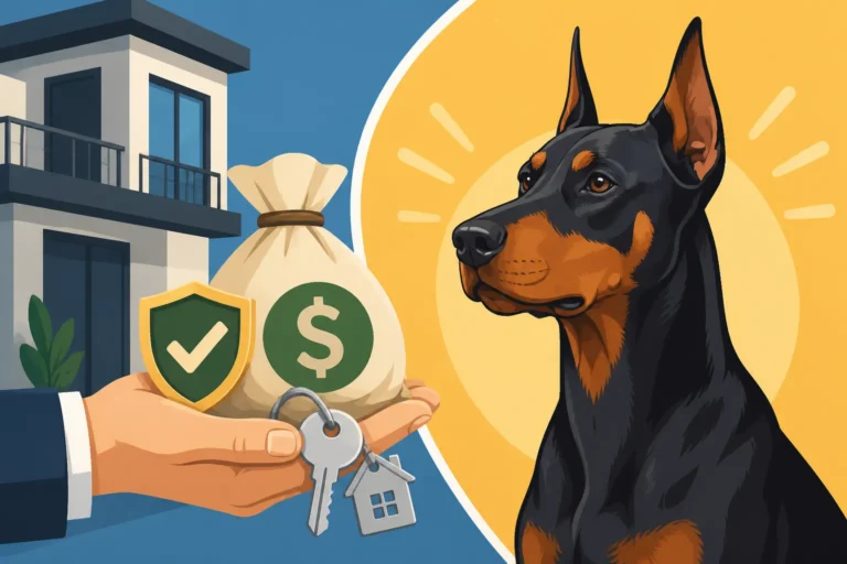 What a Landlord Charges Up Front for a Doberman