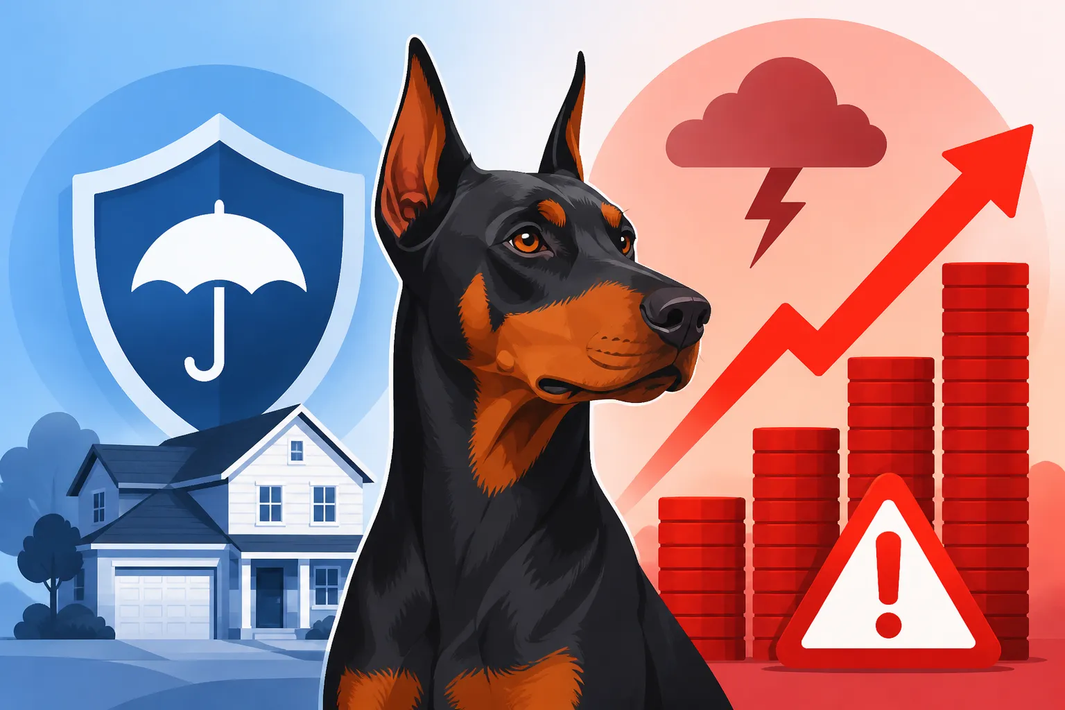 What a Doberman Adds to a Liability Premium