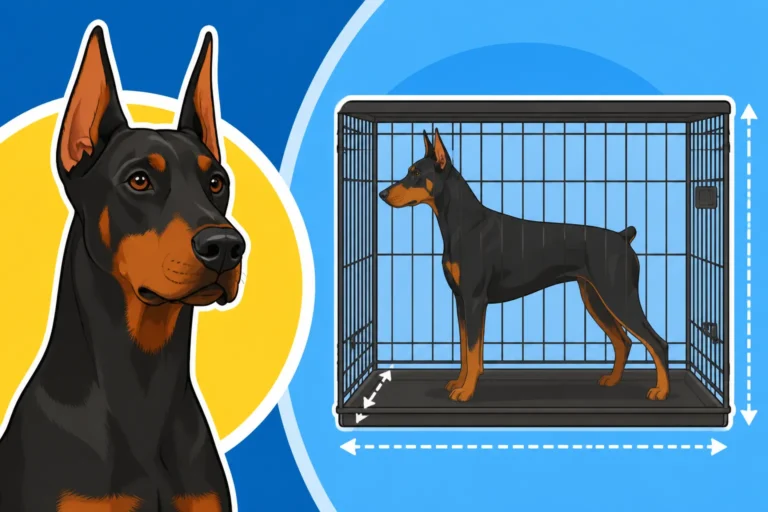 Crate Sizing for a Doberman at Full Height