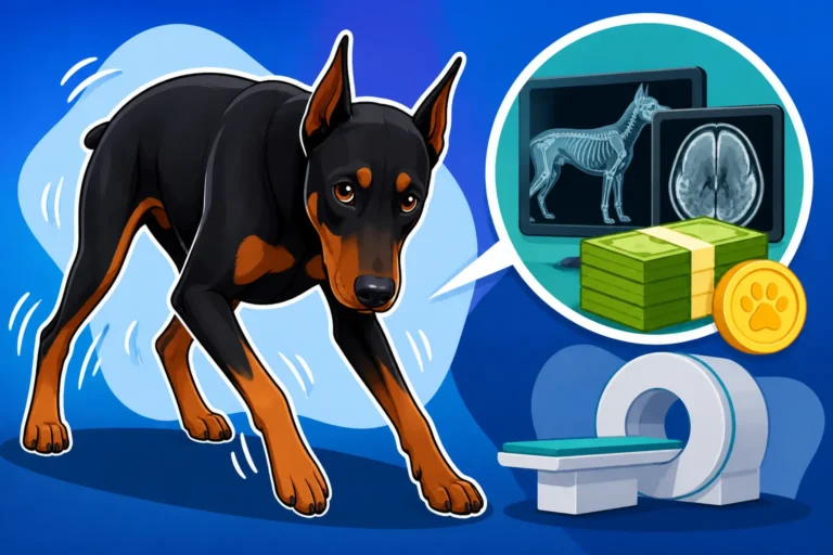 Imaging Bills When a Doberman Starts Wobbling