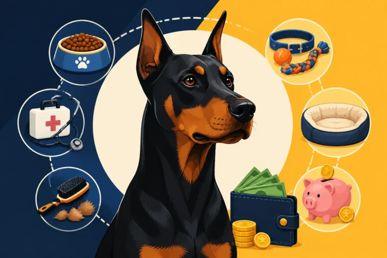 What a Doberman's Last Year Costs