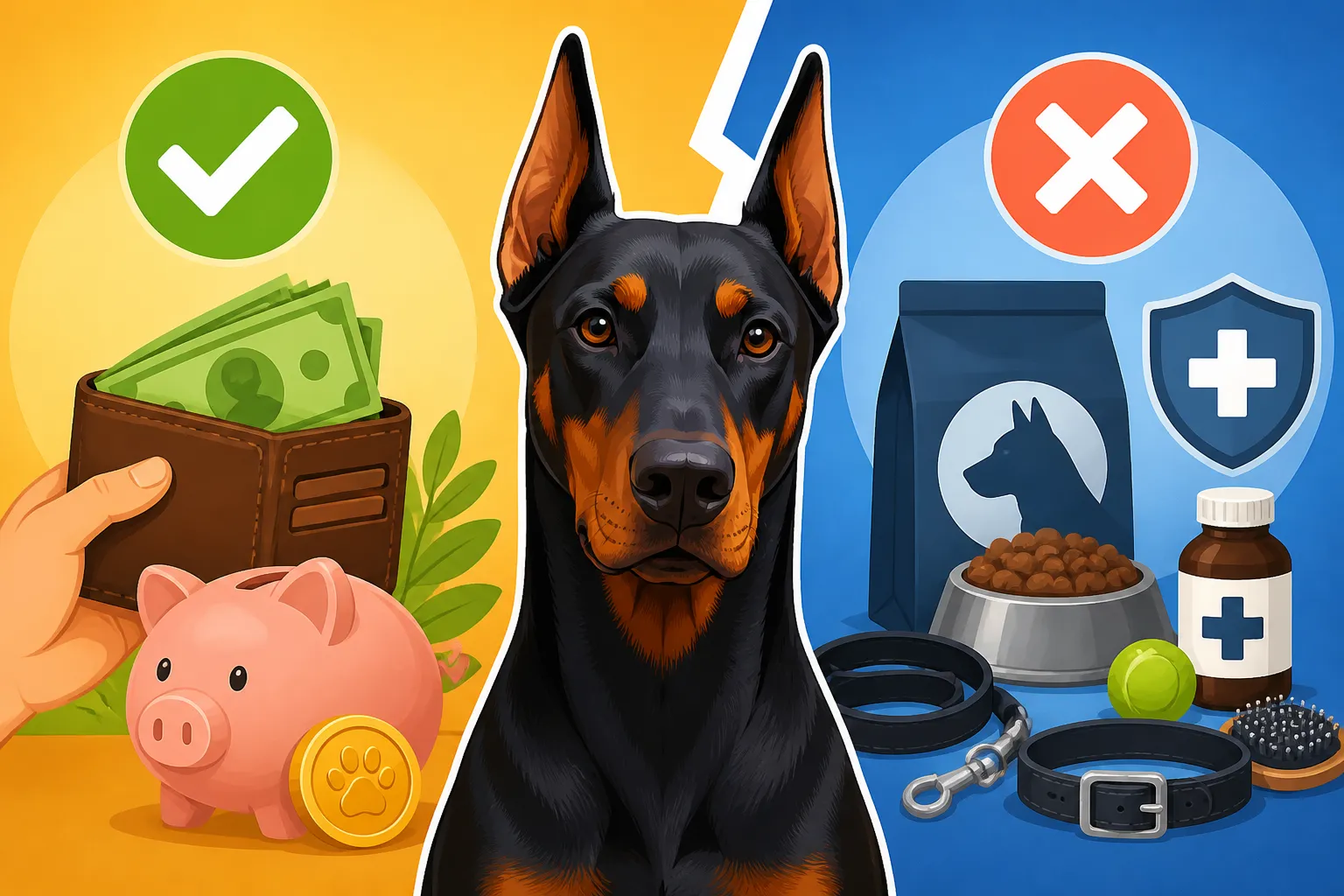 Whether a Doberman Suits a Tight Budget
