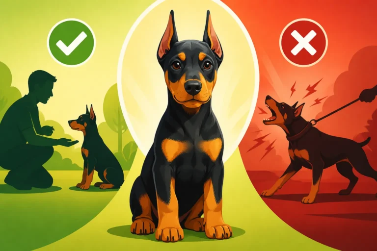 Building a Doberman Puppy That Is Confident, Not Sharp