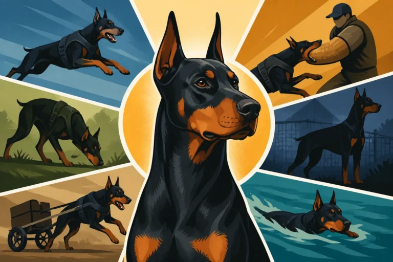 The Working Sports a Doberman Was Built For