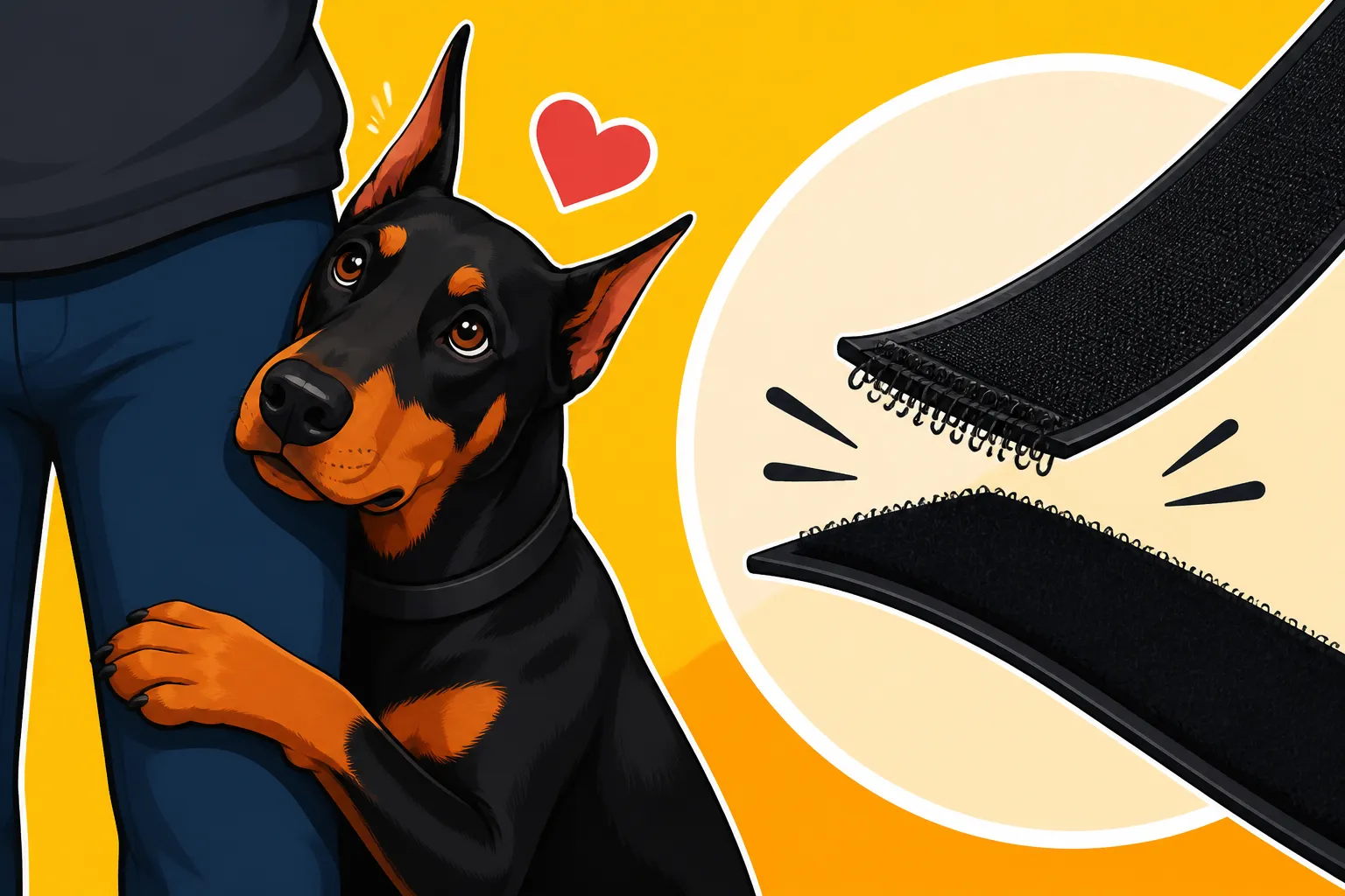 Where the Velcro Doberman Nickname Comes From
