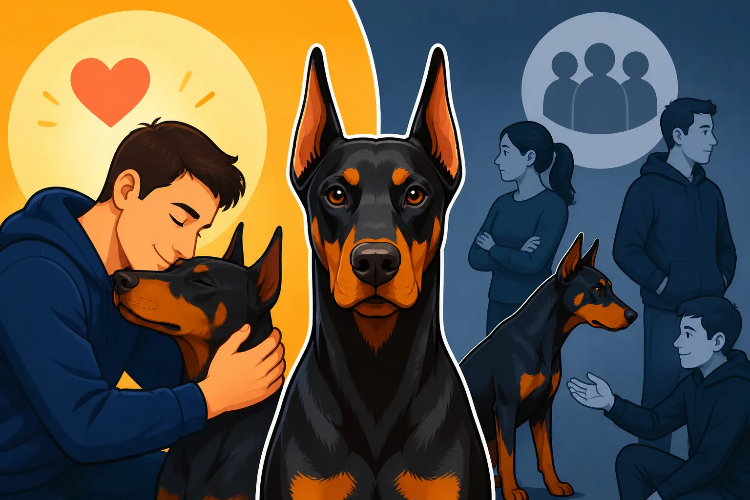 Whether a Doberman Bonds to One Person