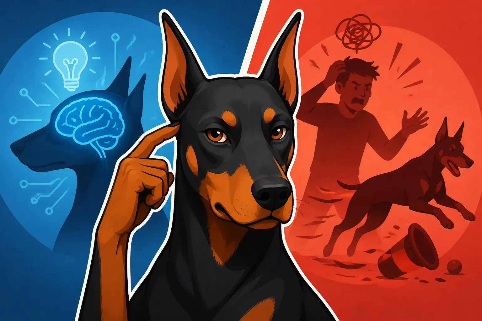 Why a Clever Doberman Is Harder to Train