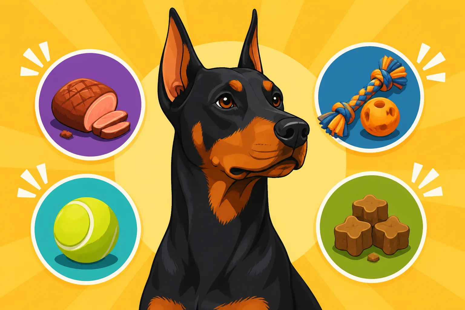 Rewards a Doberman Will Work For