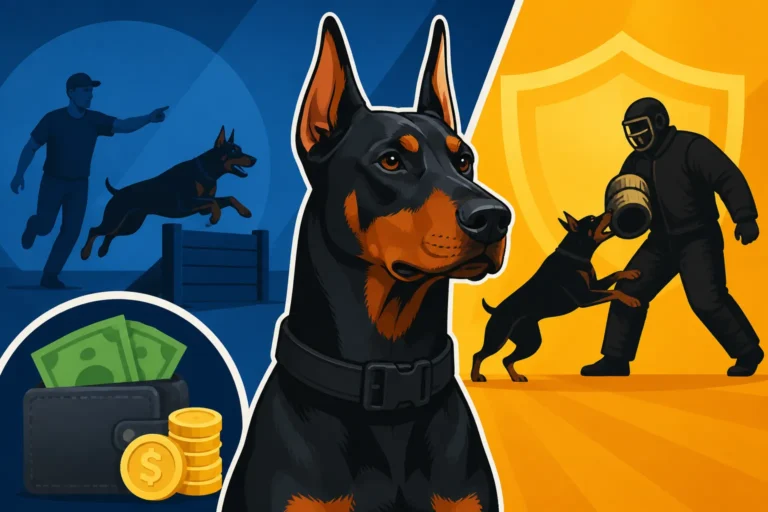 Doberman Training and Protection Sport Fees