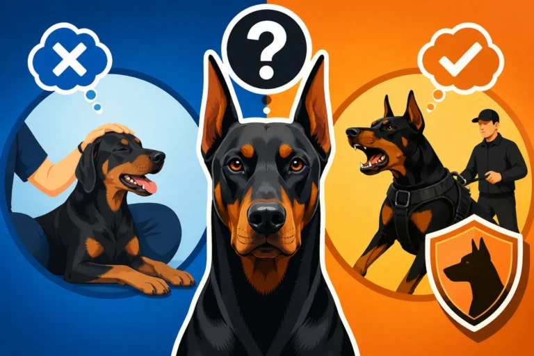 Whether a Doberman Needs Guard Training